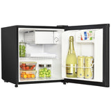 Magic Chef 1.7 Cubic-ft Manual Defrost Refrigerator, Black