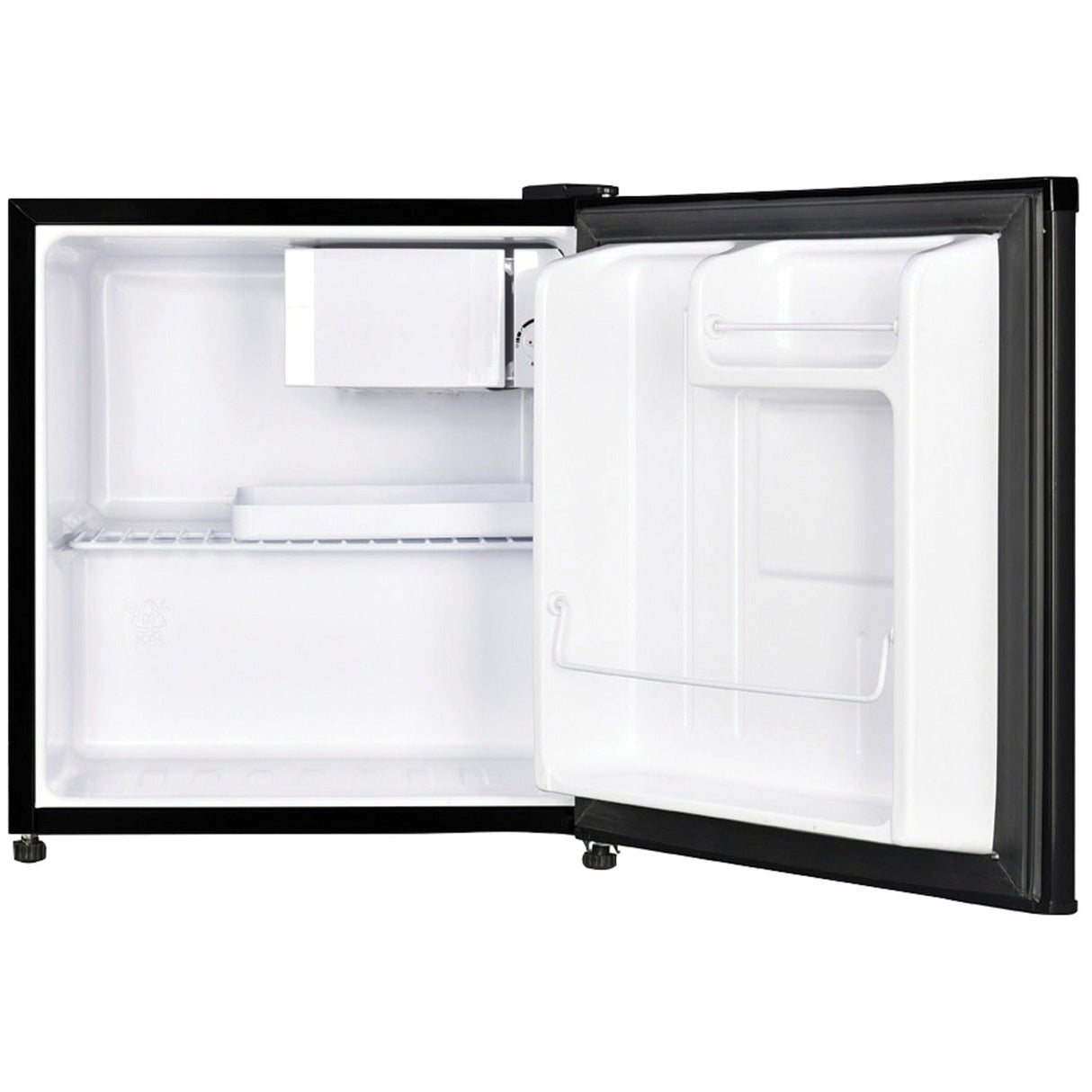 Magic Chef 1.7 Cubic-ft Manual Defrost Refrigerator, Black