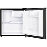 Magic Chef 1.7 Cubic-ft Manual Defrost Refrigerator, Black