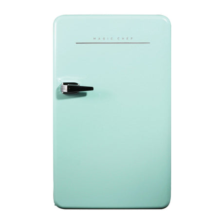 Magic Chef 3.2-Cu. Ft. ENERGY-STAR Certified Retro Mini Fridge with Manual Defrost, Green