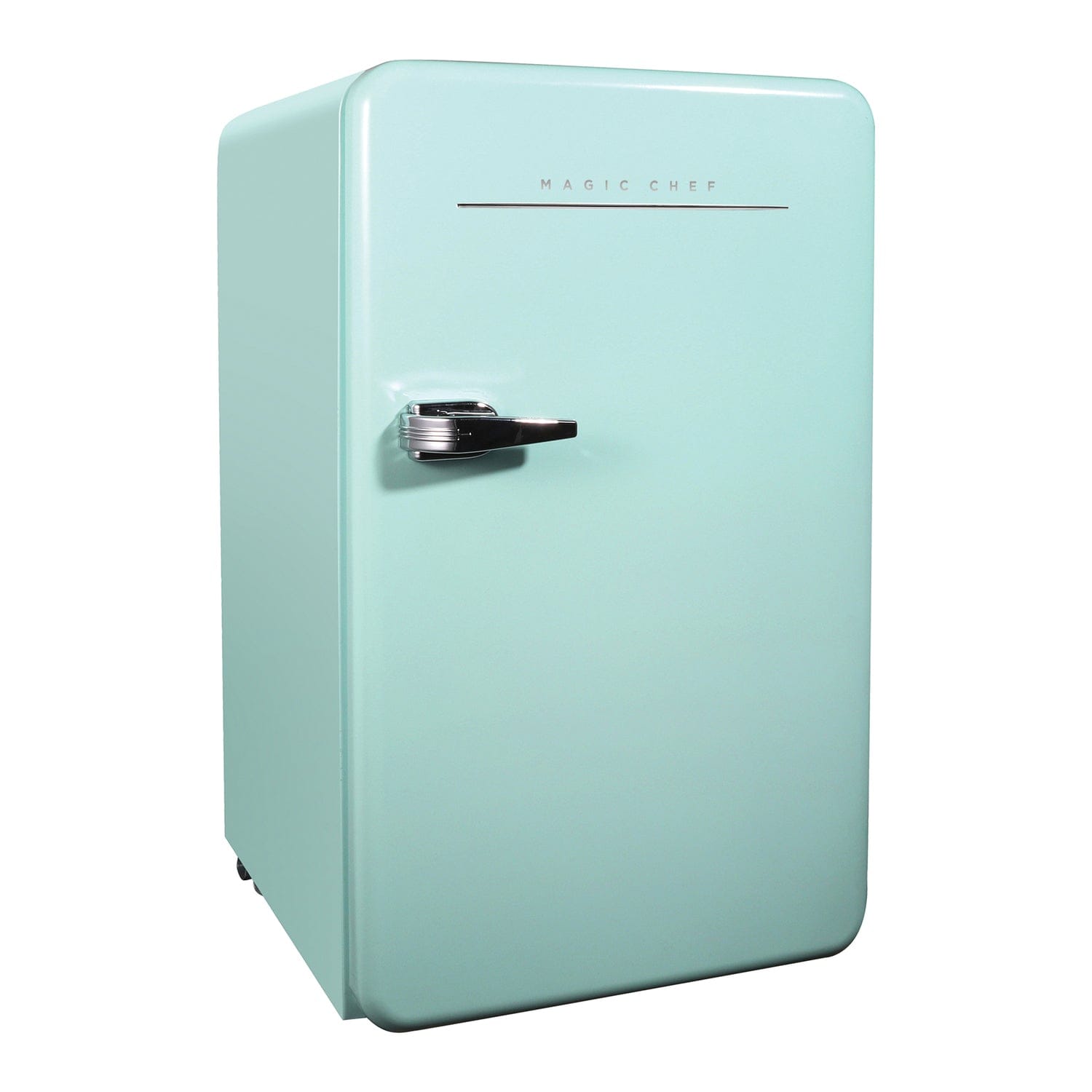 Magic Chef 3.2-Cu. Ft. ENERGY-STAR Certified Retro Mini Fridge with Manual Defrost, Green