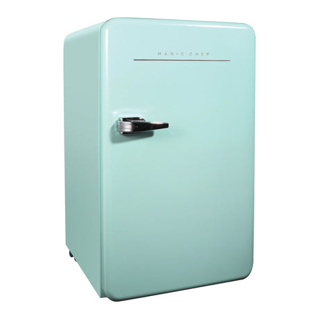 Magic Chef 3.2-Cu. Ft. ENERGY-STAR Certified Retro Mini Fridge with Manual Defrost, Green