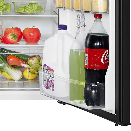 Magic Chef 4.4-Cu. Ft. Compact Refrigerator, MCR44, Black