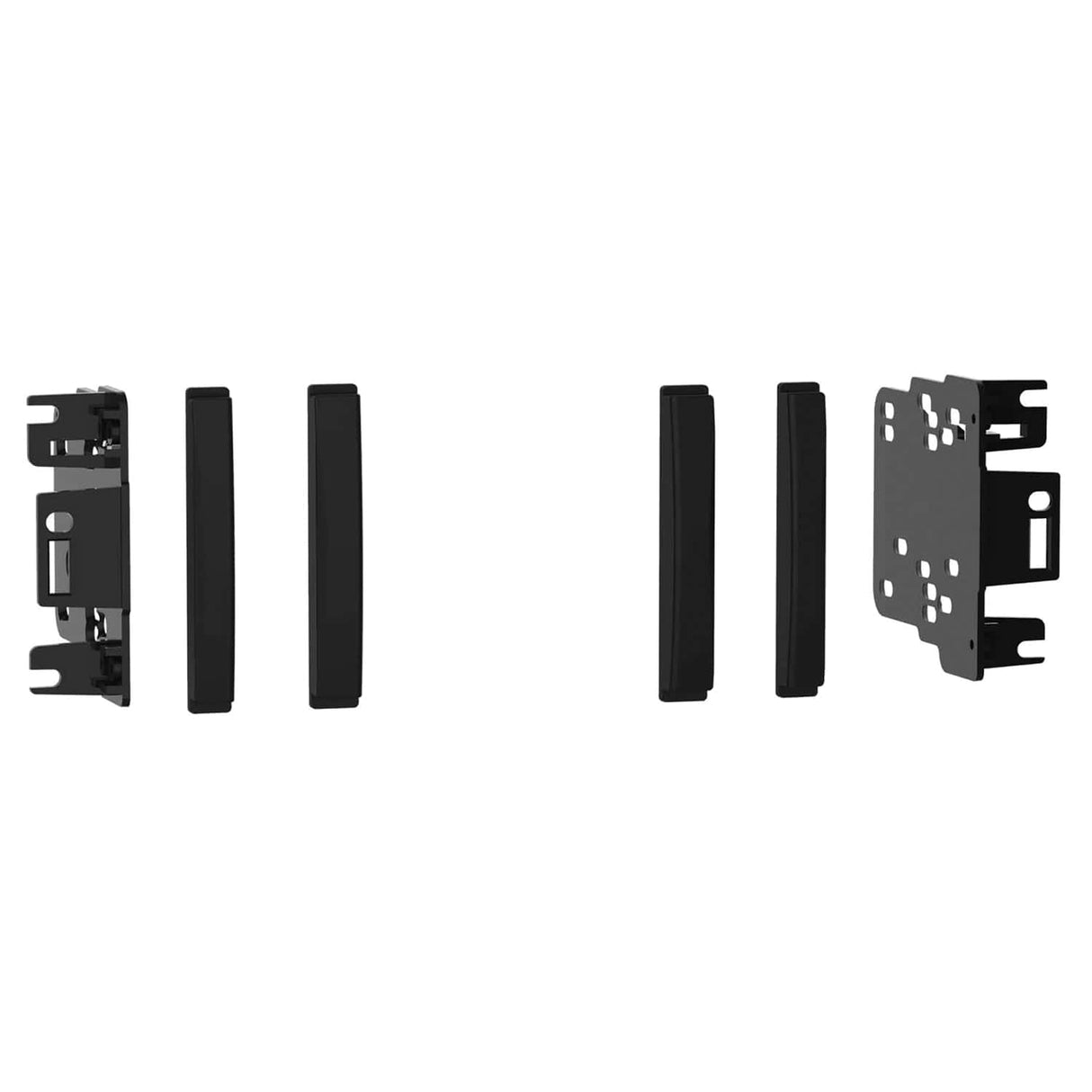 Metra ISO Double-DIN/Single-DIN with Pocket Installation Multi Kit for Select 2007 through 2020 Chrysler Vehicles, 95-6511