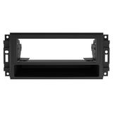 Metra Single-DIN/ISO-DIN with Pocket and ISO Double-DIN Installation Multi Kit for Select 2007 through 2020 Chrysler Vehicles, 99-6511