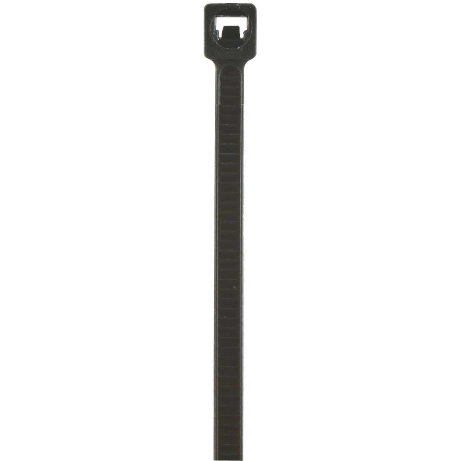Install Bay 4-In. Thin Cable Ties, 18-Lb. Tensile Strength, BCT4, 100 Pack