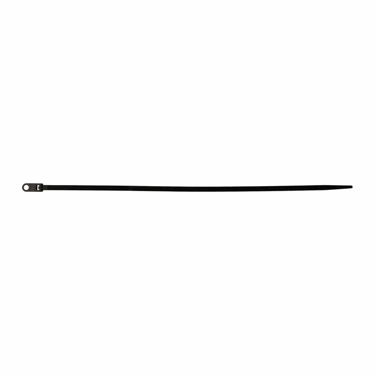 Install Bay Cable Ties with Mounting-Hole Screw-Down Head, 50-Lb. Tensile Strength, 100 Count, 11 In.