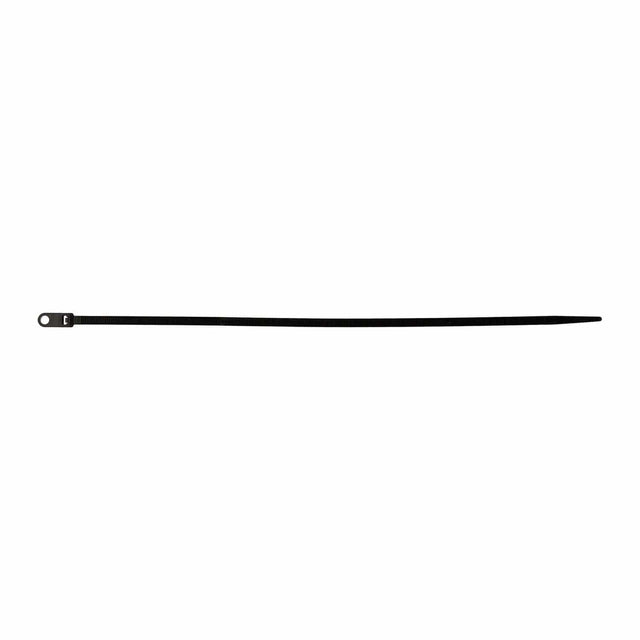 Install Bay Cable Ties with Mounting-Hole Screw-Down Head, 50-Lb. Tensile Strength, 100 Count, 11 In.