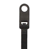 Install Bay Cable Ties with Mounting-Hole Screw-Down Head, 50-Lb. Tensile Strength, 100 Count, 11 In.