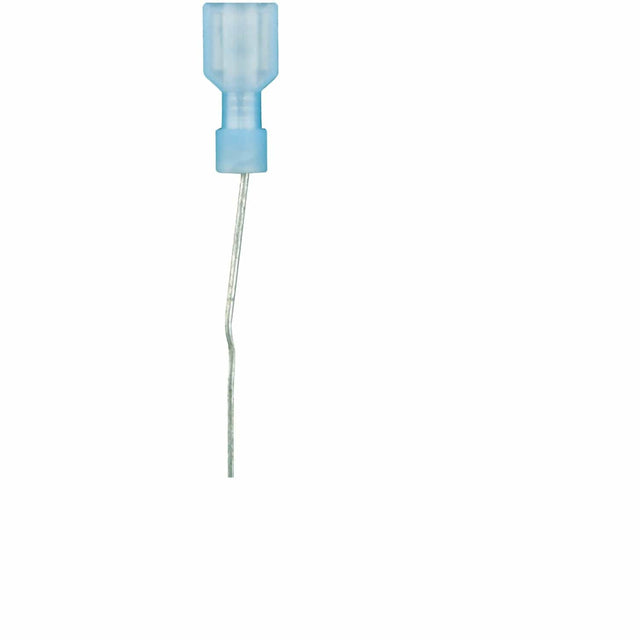 Install Bay Fully Insulated Female Quick-Disconnect Grips, 100 Count, 16–14 Gauge, Blue