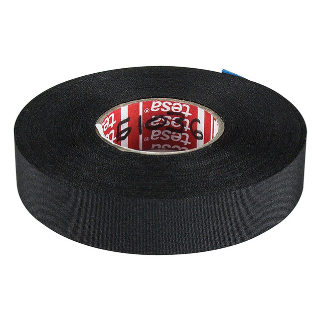 Install Bay tesa-branded OEM Exterior High-Temperature Cloth Harness Tape, 3/4 In. x 82 Ft., 16 Count