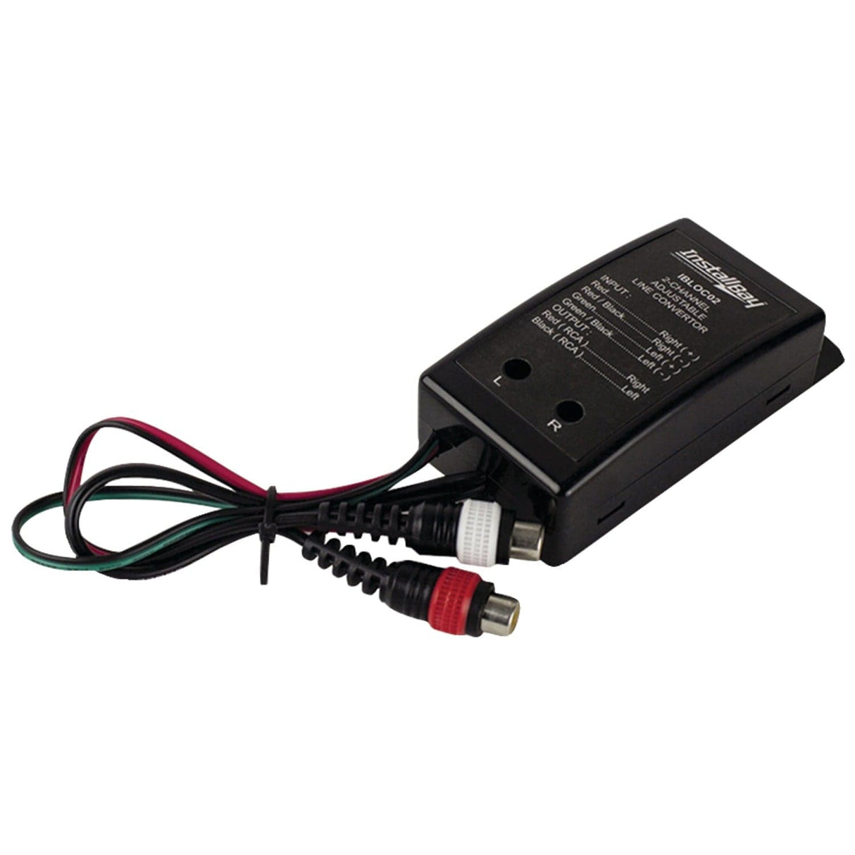 Install Bay 2-Channel 80-Watt Adjustable Level Converter