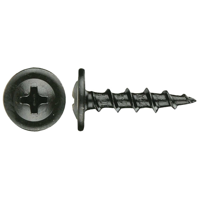 Install Bay Phillips Wafer-Head Stinger #8 x 1-In. Coarse Screws, 500 Count