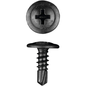 Install Bay Phillips Wafer-Head #8 Tek Screws, 500 Pack, 0.5 In.