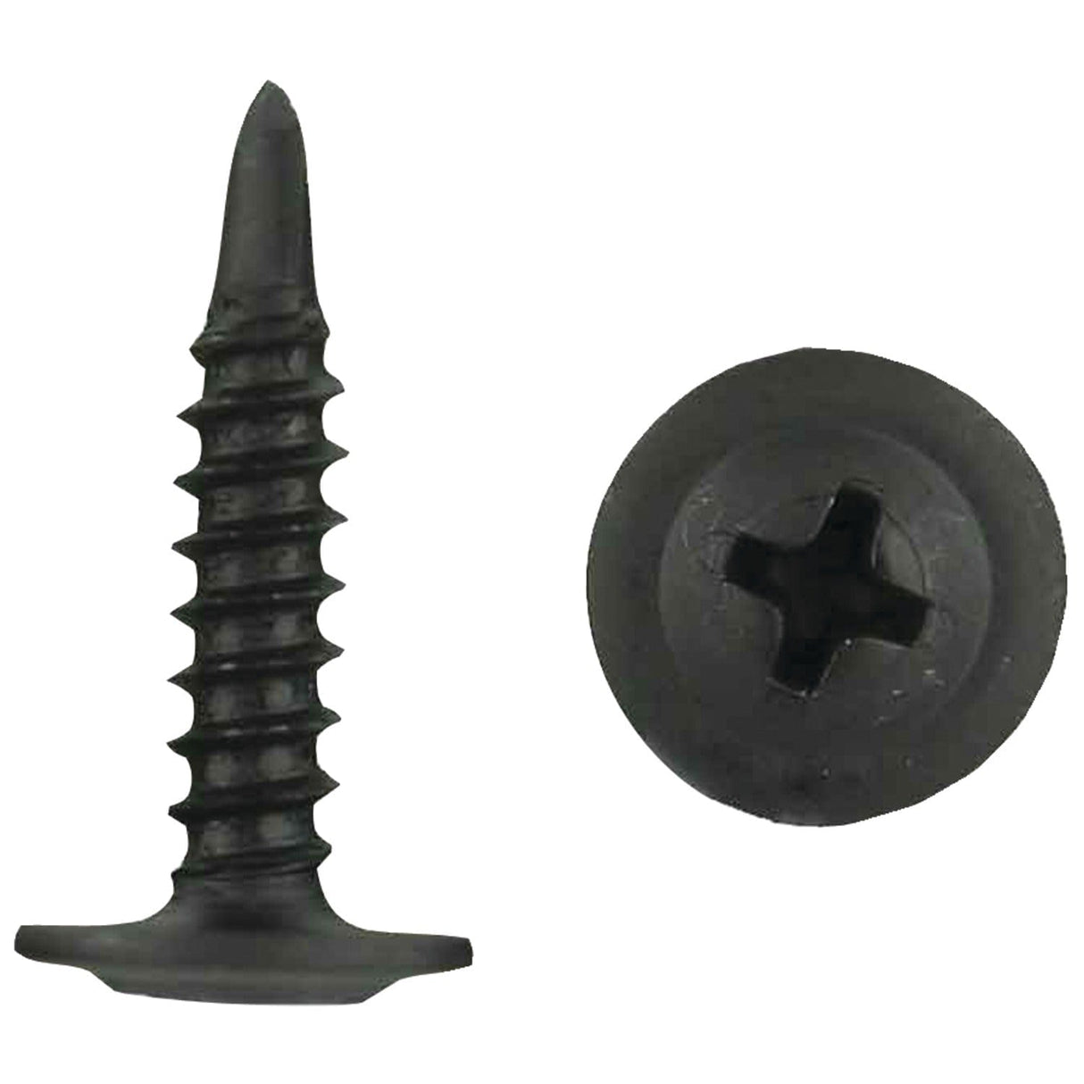 Install Bay Phillips Wafer-Head #8 Tek Screws, 500 Pack, 0.75 In.