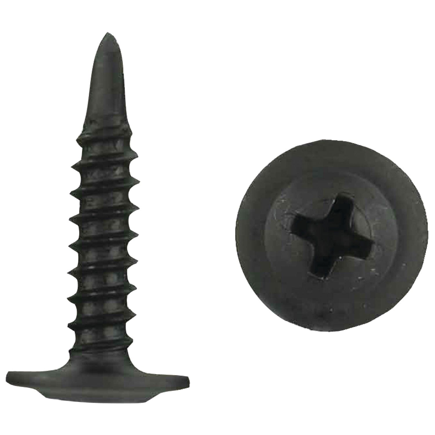 Install Bay Phillips Wafer-Head #8 Tek Screws, 500 Pack, 0.75 In.