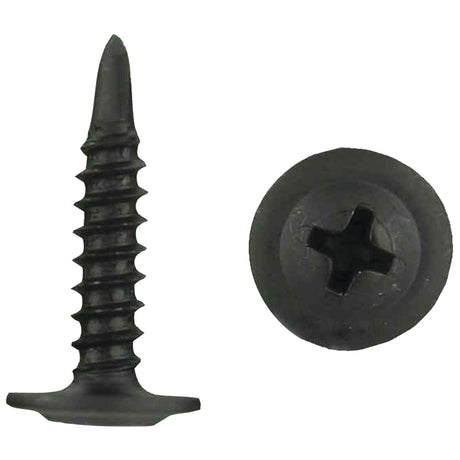 Install Bay Phillips Wafer-Head #8 Tek Screws, 500 Pack, 0.75 In.
