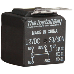 Install Bay 30-Amp/40-Amp Economy Relay