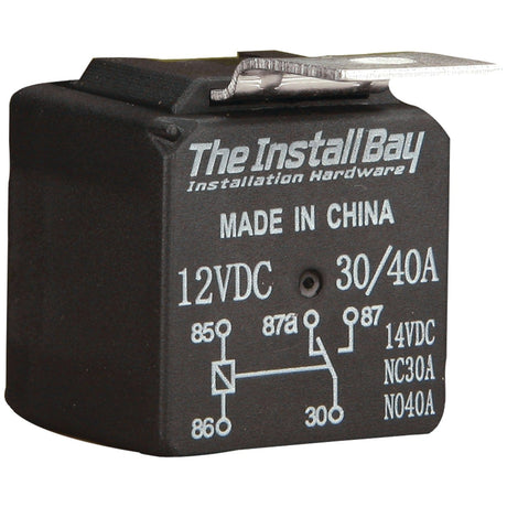 Install Bay 30-Amp/40-Amp Economy Relay