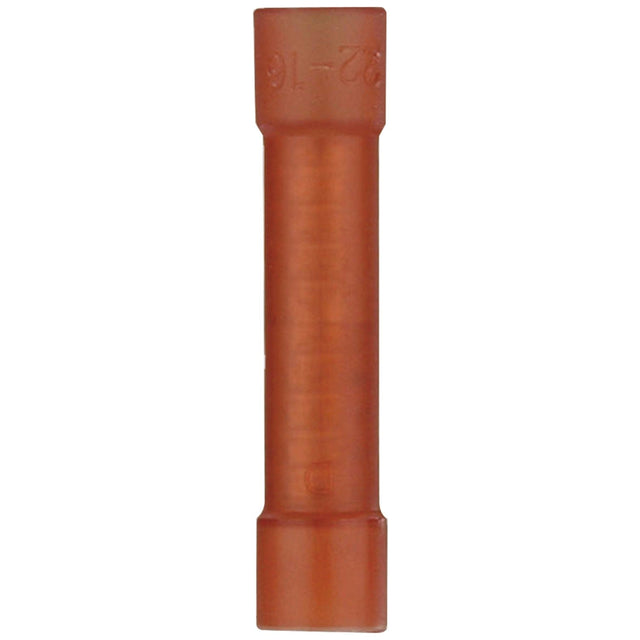 Install Bay Nylon Butt Connectors, 100 Count, 22–18 Gauge, Red
