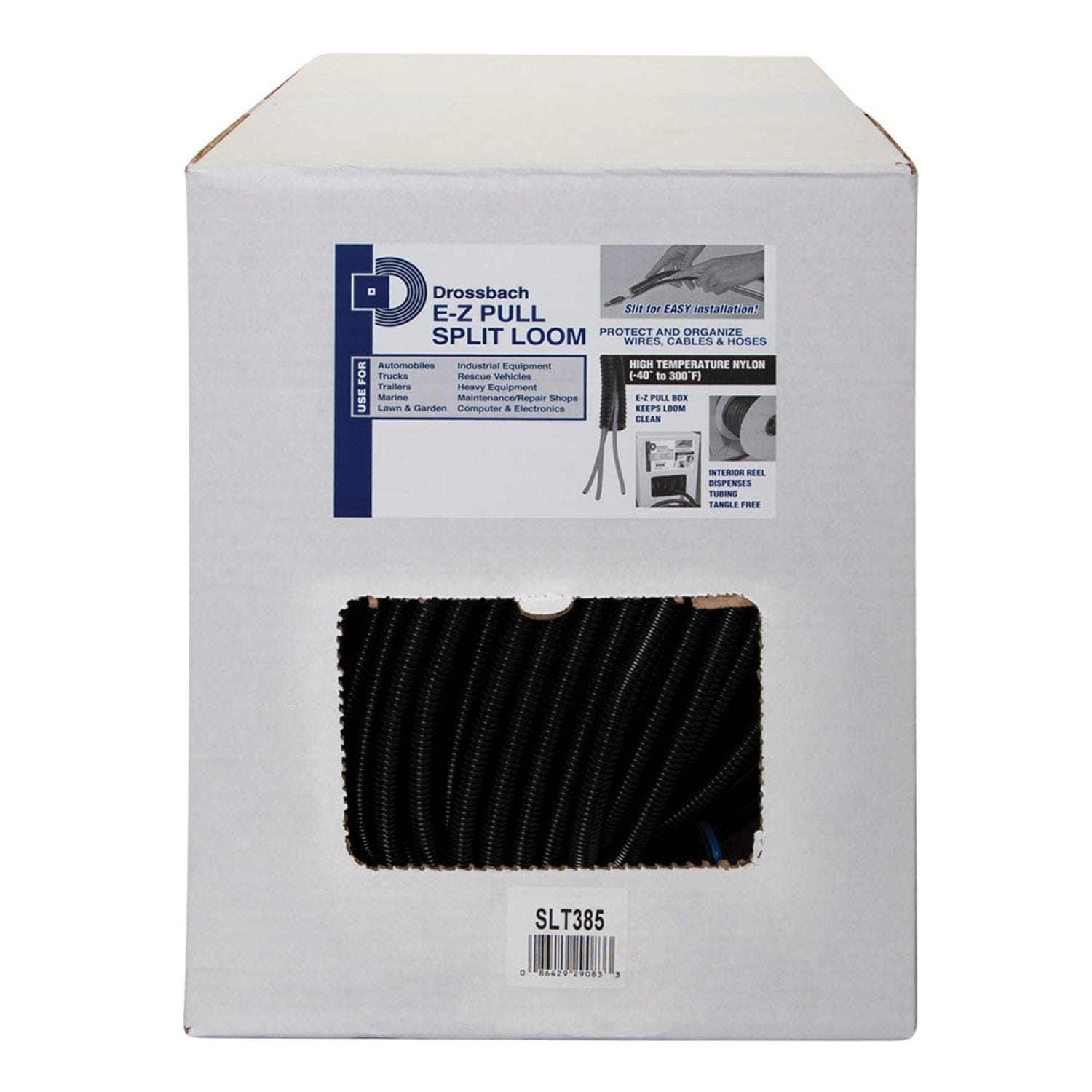 Install Bay Split Loom Tubing, 100-Ft. Coil, 3/8 In. Diameter