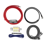 T-Spec v8 SERIES 600-Watt 8-Gauge Mini-ANL Amp Installation Kit with RCA Cables