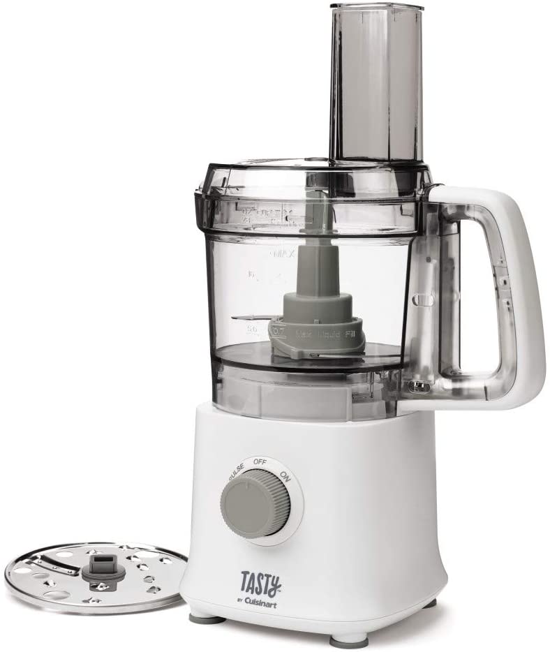 Cuisinart MP300TY Tasty 4 Cup Kitchen Mini Food Processor Machine w/ Locking Lid