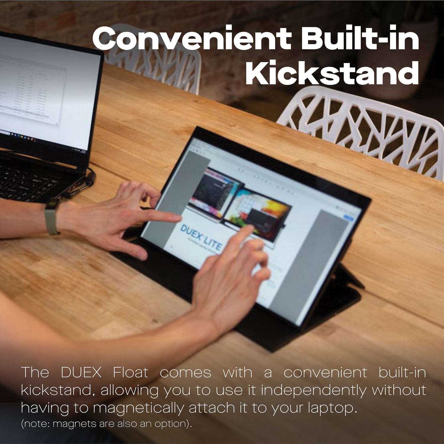 Mobile Pixels DUEX Float 15.6-In. 1080p Stackable Touchscreen Display