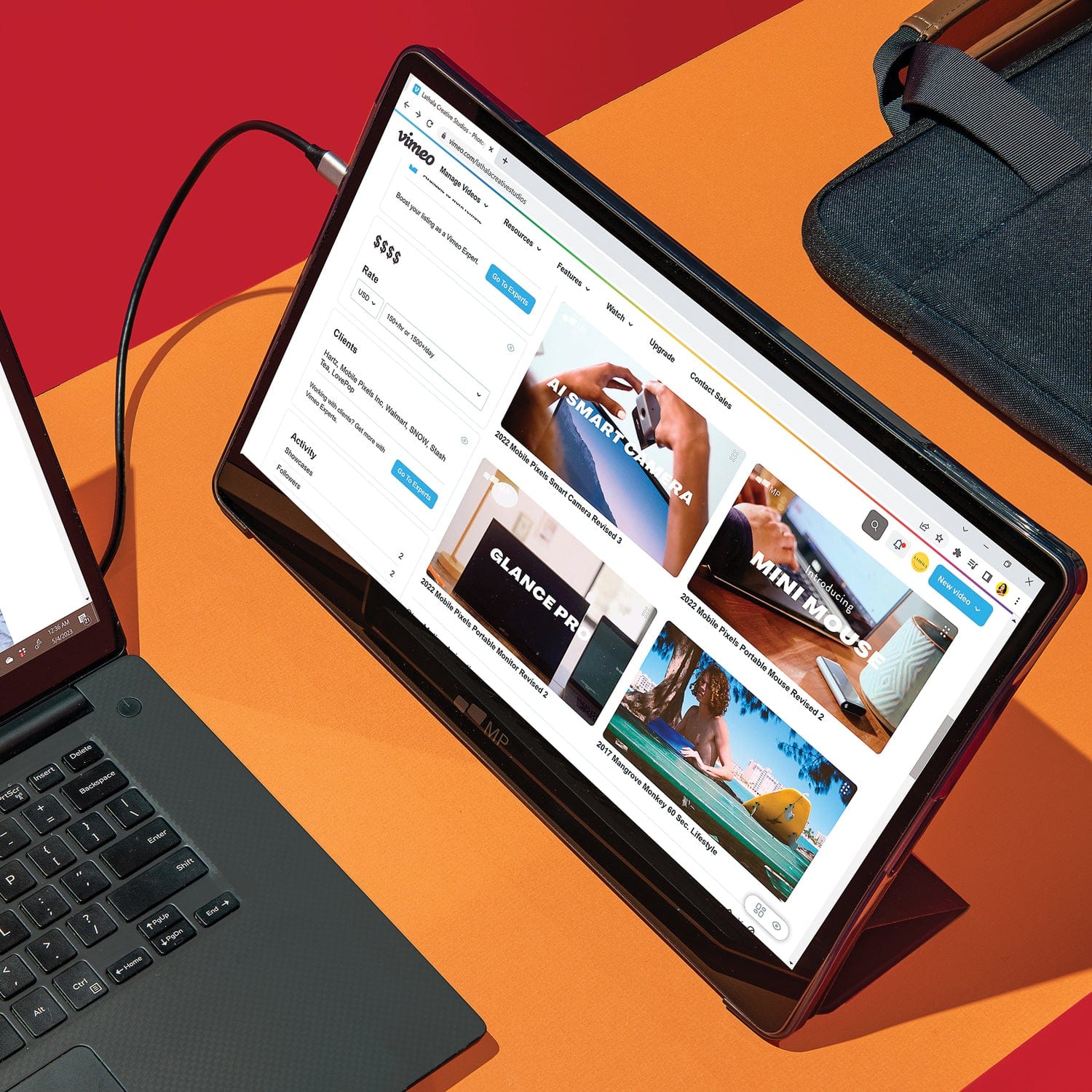 Mobile Pixels Glance Plus Portable 15.6-In. 1080p Full HD OLED Monitor