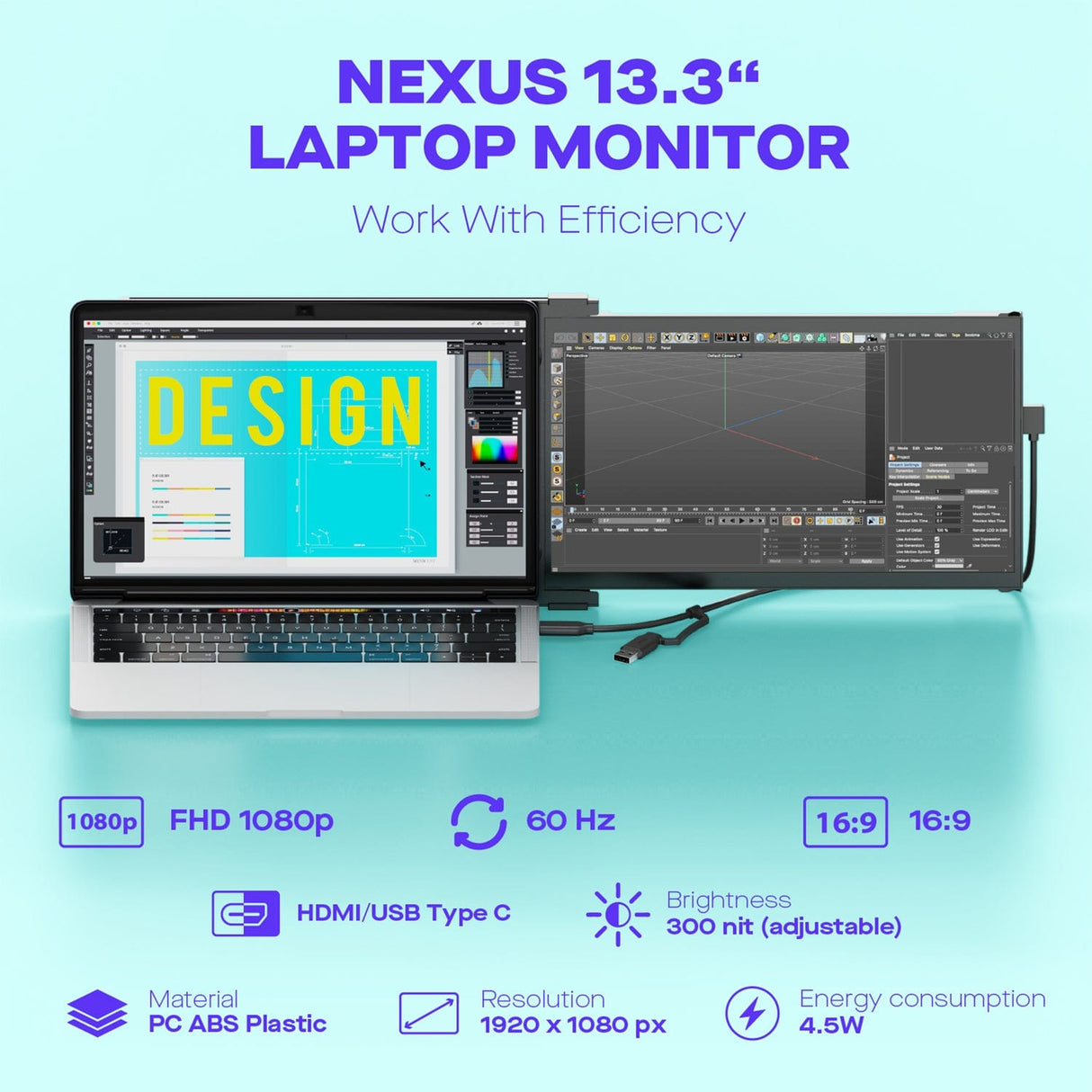 Mobile Pixels Nexus 13-In. Portable Monitor