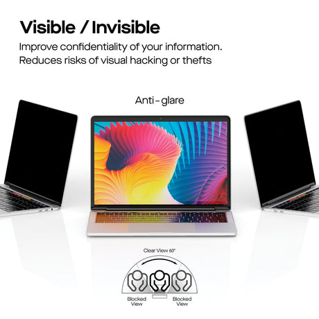 Mobile Pixels Screen Privacy Filter, 13.3 In.