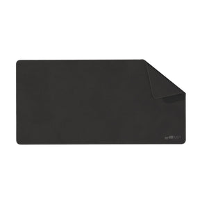 Mobile Pixels 31.5-In. x 15.75-In. PU Leather Desk Mat, Black