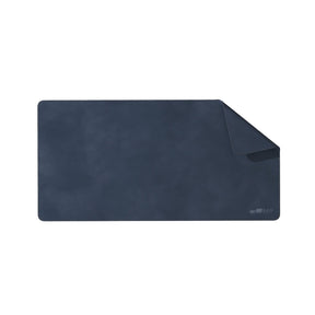 Mobile Pixels 31.5-In. x 15.75-In. PU Leather Desk Mat, Set Sail Blue