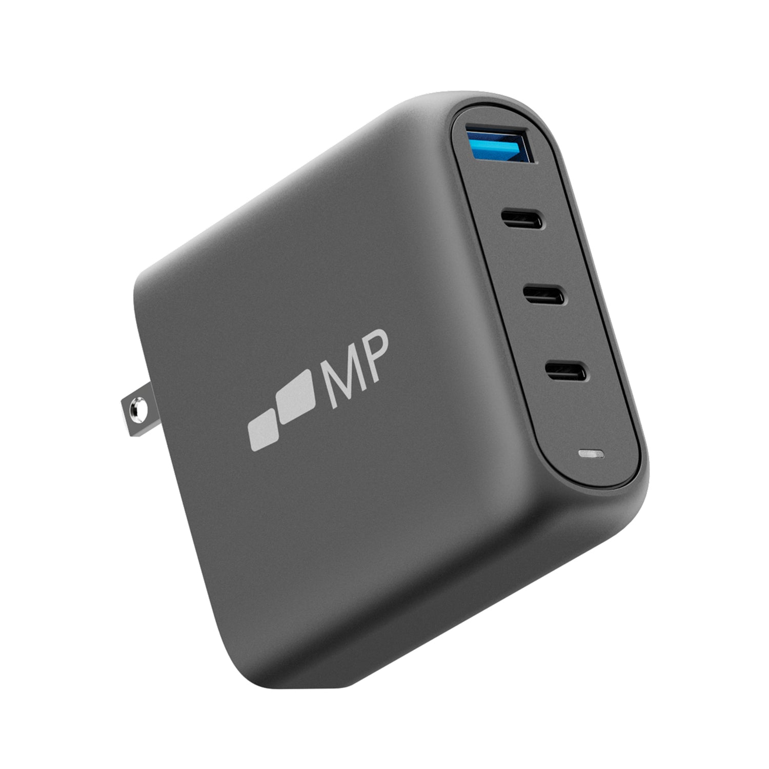 Mobile Pixels 100-Watt USB-C and USB-A Wall Charger, Black