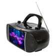 Emerson Combo 9-In. TV and Bluetooth DVD/CD/USB/AM FM Radio Boom Box, HDMI Input and Remote, EDL-2901