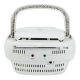 Emerson CD/Cassette/Radio Boom Box, EPB-3003, White