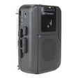 Emerson Portable Cassette Player with AM/FM Radio, Earbuds, and Bluetooth Out, Gray, EPC-1001