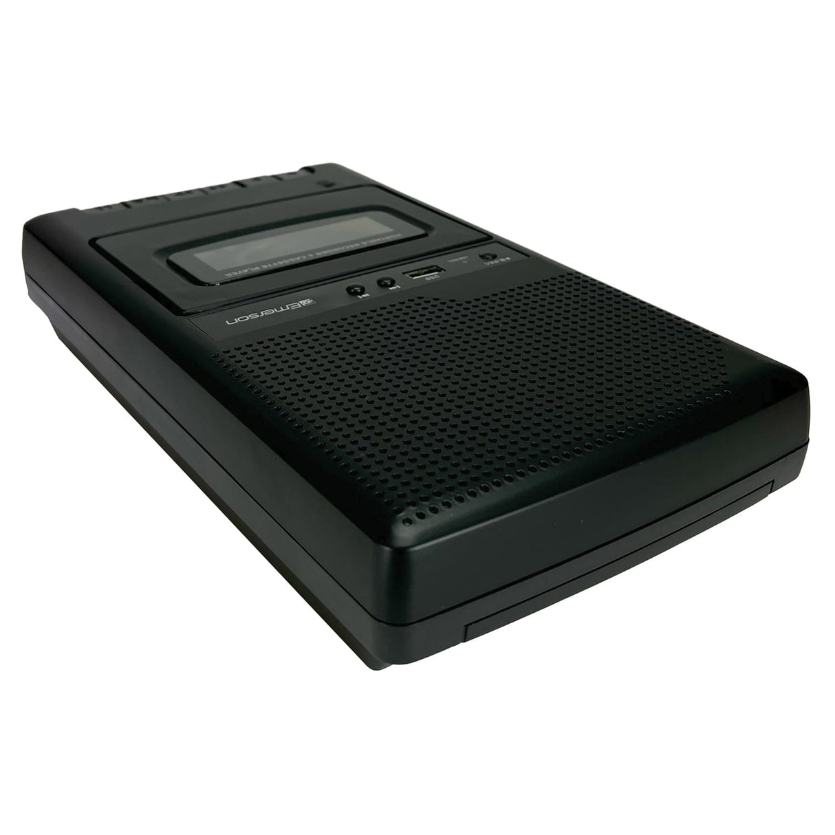 Emerson Portable Cassette Player and Recorder, Black, EPC-3000