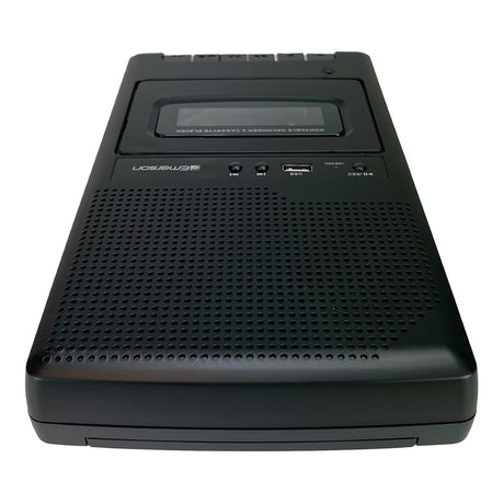 Emerson Portable Cassette Player and Recorder, Black, EPC-3000