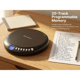 Emerson Portable CD Player with FM Radio, Earbuds, and AudioStream/Bluetooth Out, EPCD-2003