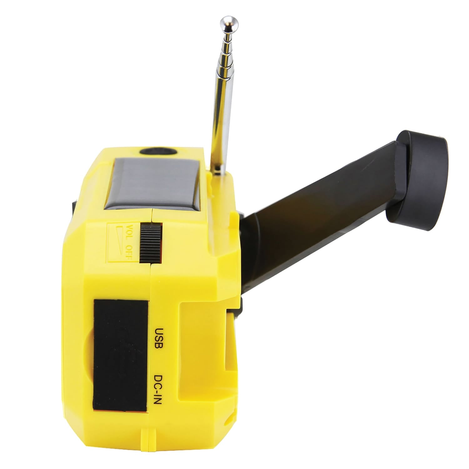Emerson Emergency AM/FM Portable Weather Radio and Power Bank, Yellow, ER-7050