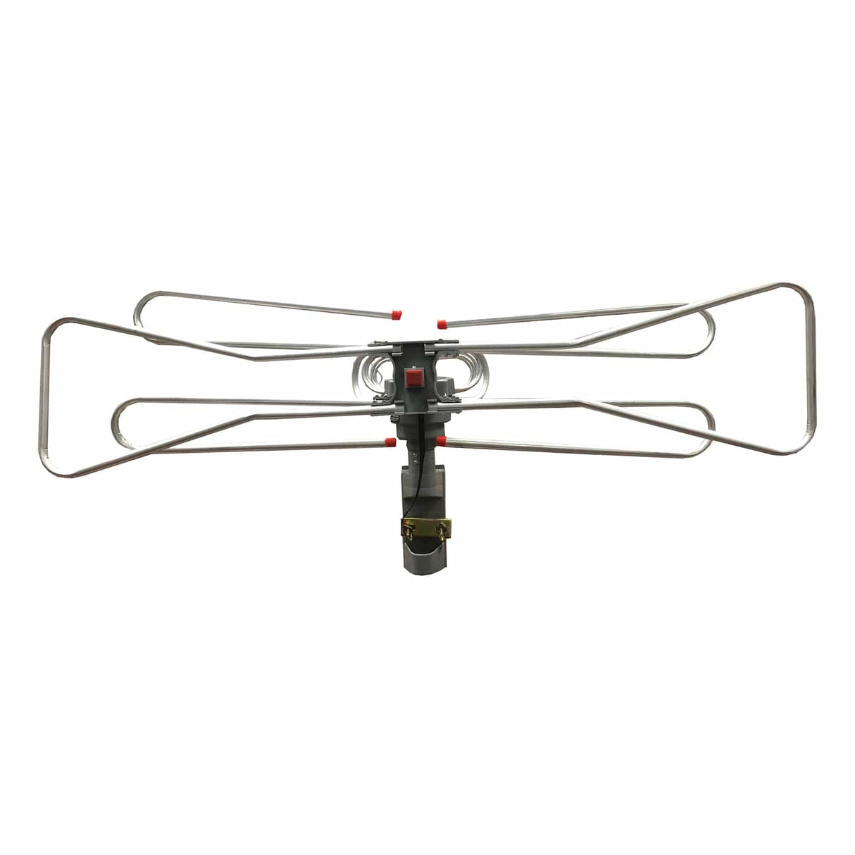 Naxa Outdoor High-Powered Amplified Motorized TV Antenna for HDTV and ATSC Digital Television with 40- to 50-Mile Range