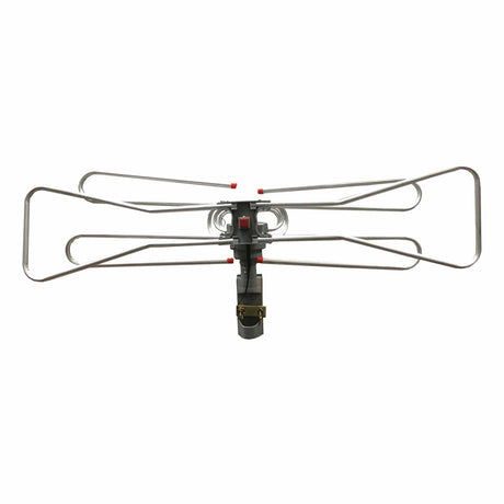 Naxa Outdoor High-Powered Amplified Motorized TV Antenna for HDTV and ATSC Digital Television with 40- to 50-Mile Range
