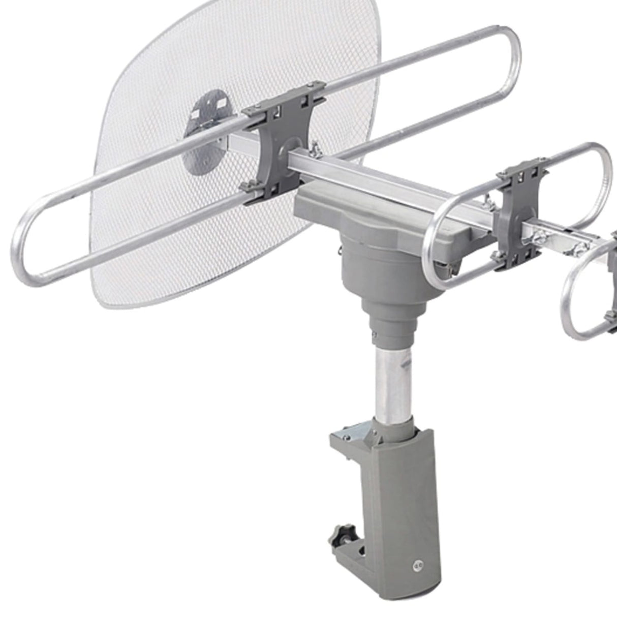 Naxa High-Powered Amplified Motorized Outdoor ATSC Digital TV Antenna with Remote
