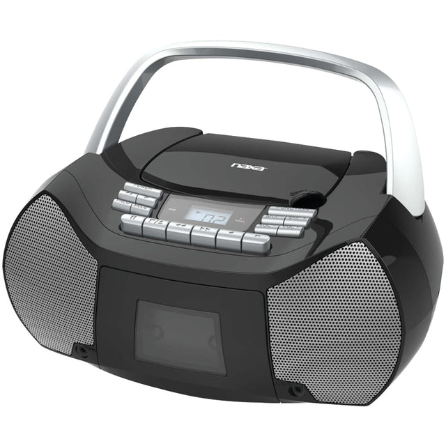 Naxa Portable CD/Cassette Boom Box