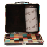 Victor Portable Bluetooth Speaker with Bonus Pack of Exclusive Metal Retro Lunch Box, TWS, microSD Card Input, FM Radio, up to 3 Hours Play time