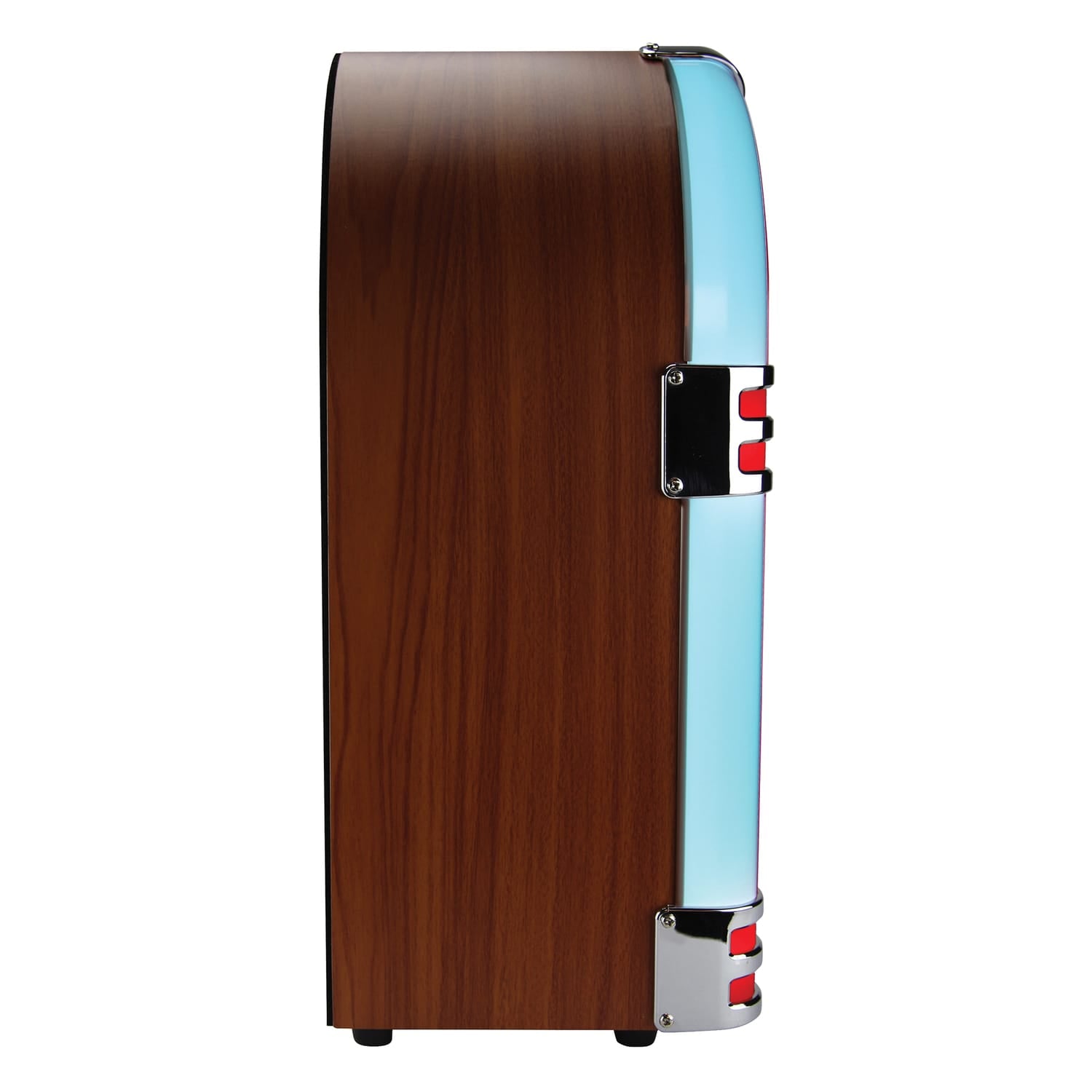 Victor 5-Watt Wilshire Desktop Bluetooth Home Jukebox with Built-in Speaker, LED Lights, FM Radio, and Aux, VDTJ-1450-MH