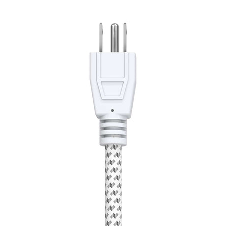 Stanley 3-AC Outlet PowerMAX 3 Mini Power Strip, 1.5-Ft. Braided Fabric Cord with Straight Plug, 30000