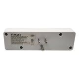 Stanley 3-AC Outlet PlugMax ECO Grounded Wall Tap with On/Off Switch, 30316
