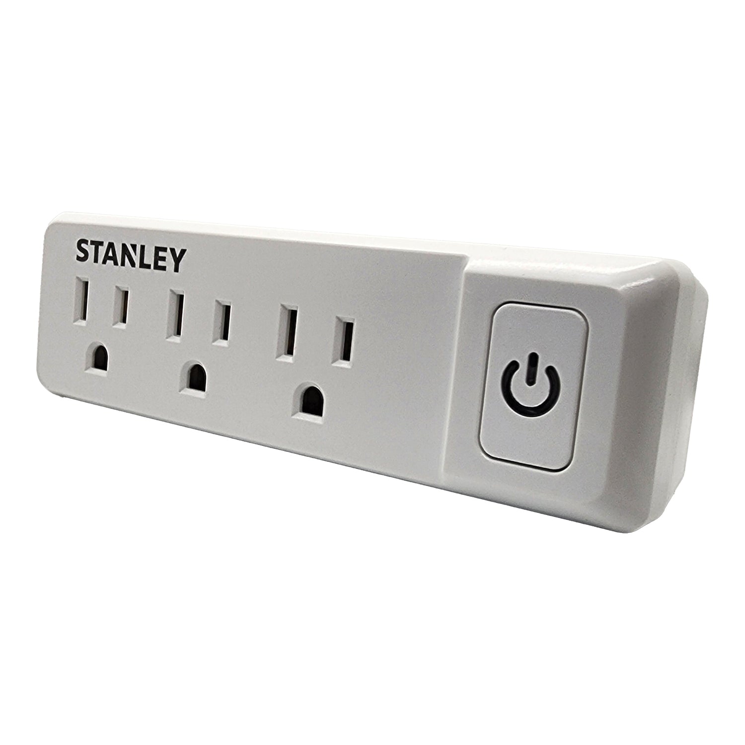Stanley 3-AC Outlet PlugMax ECO Grounded Wall Tap with On/Off Switch, 30316